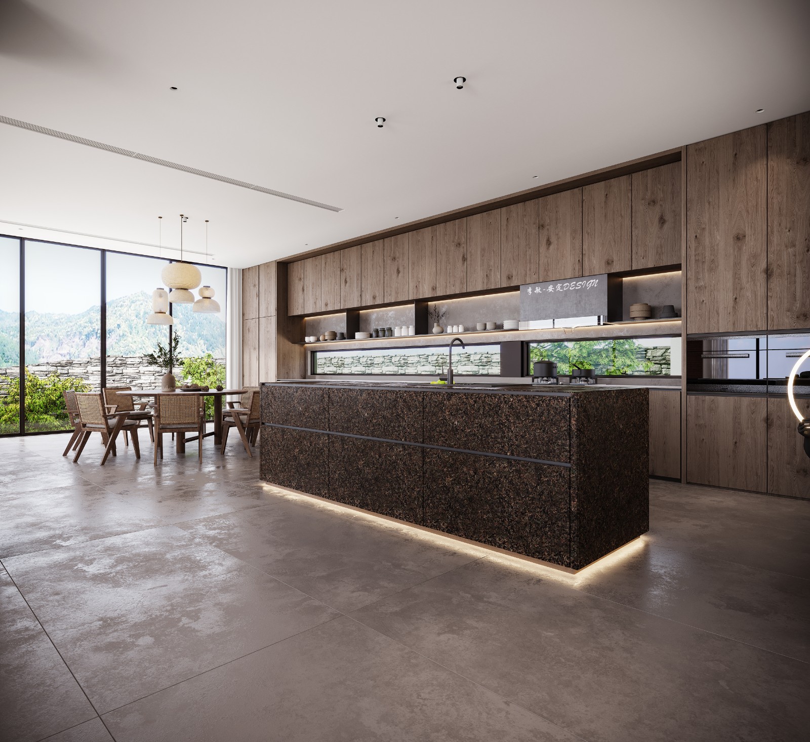 《归》 | 山间灵感,混搭自然的现代设计-11