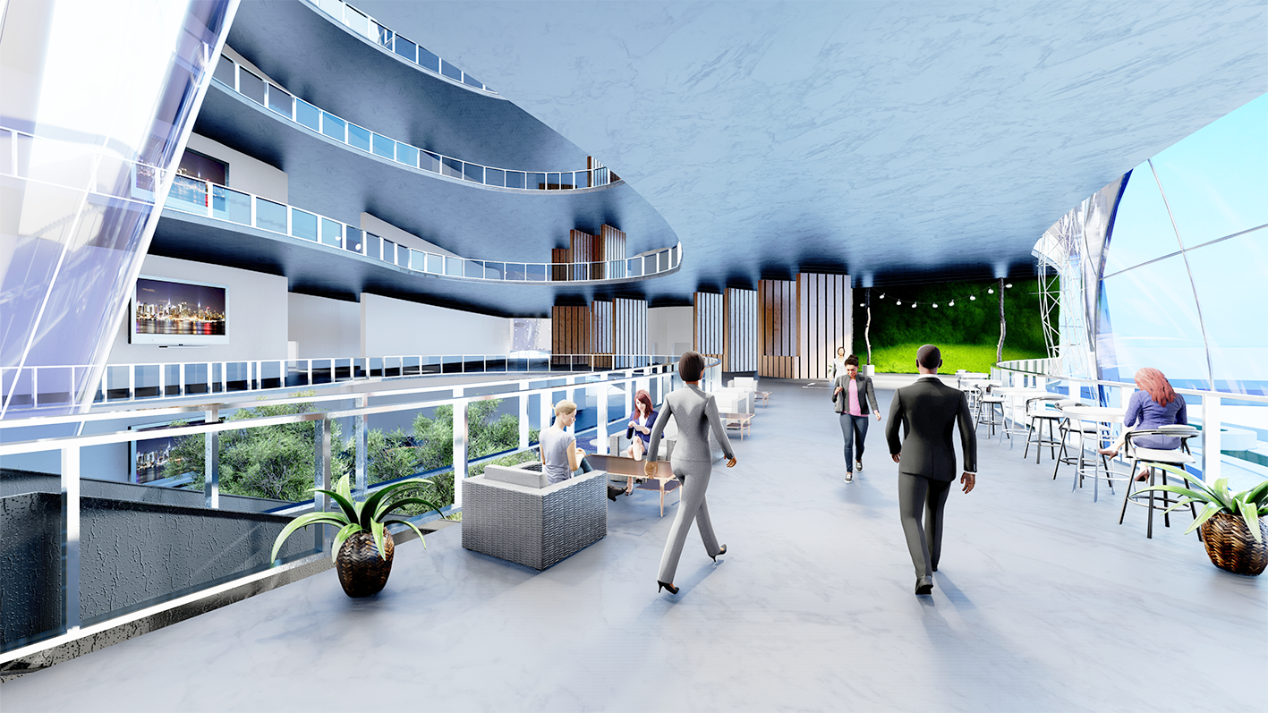 INNOFUSION · 商业创新中心丨开罗大学工程学院建筑系-30