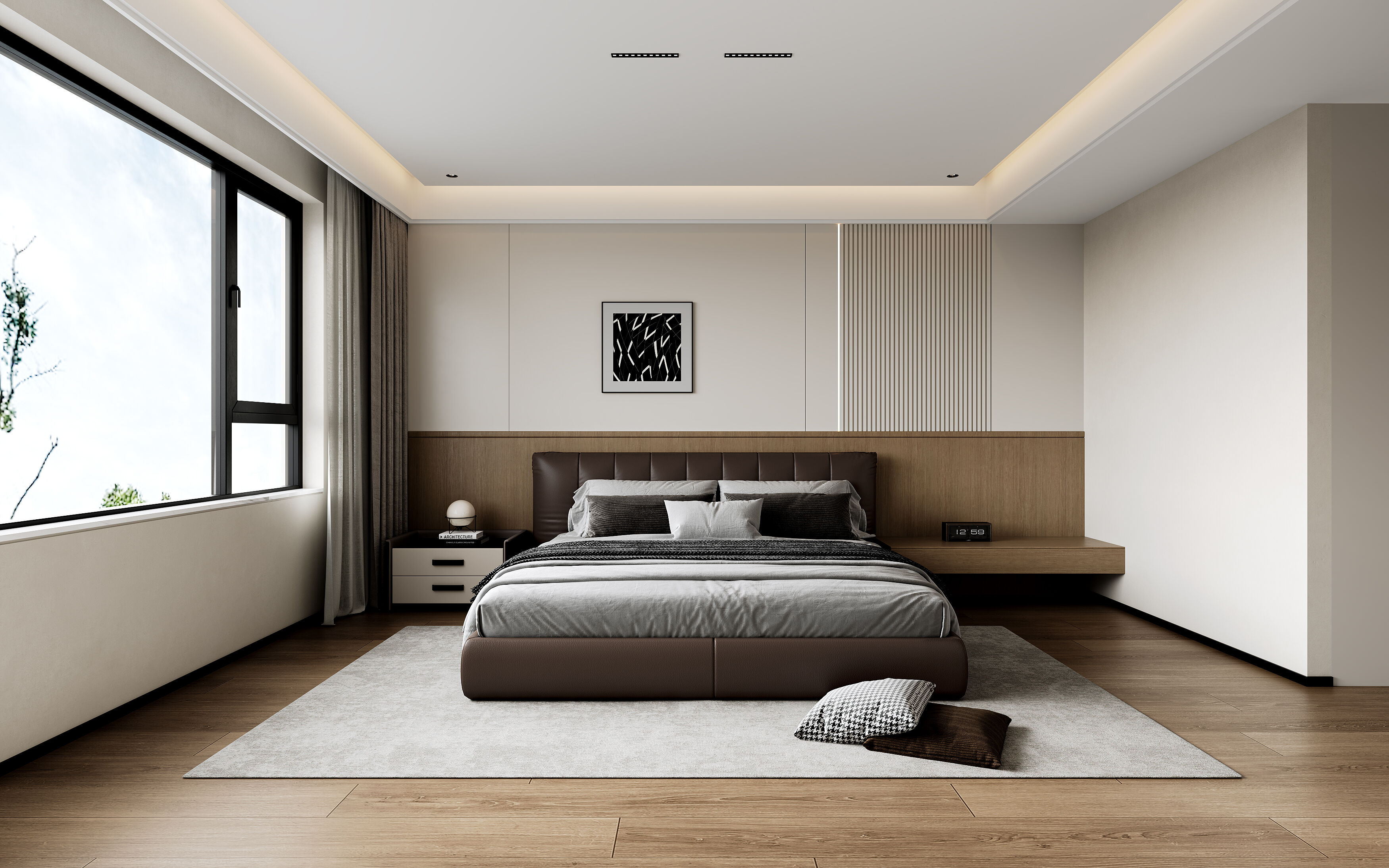 现代简约风全屋效果表现-6