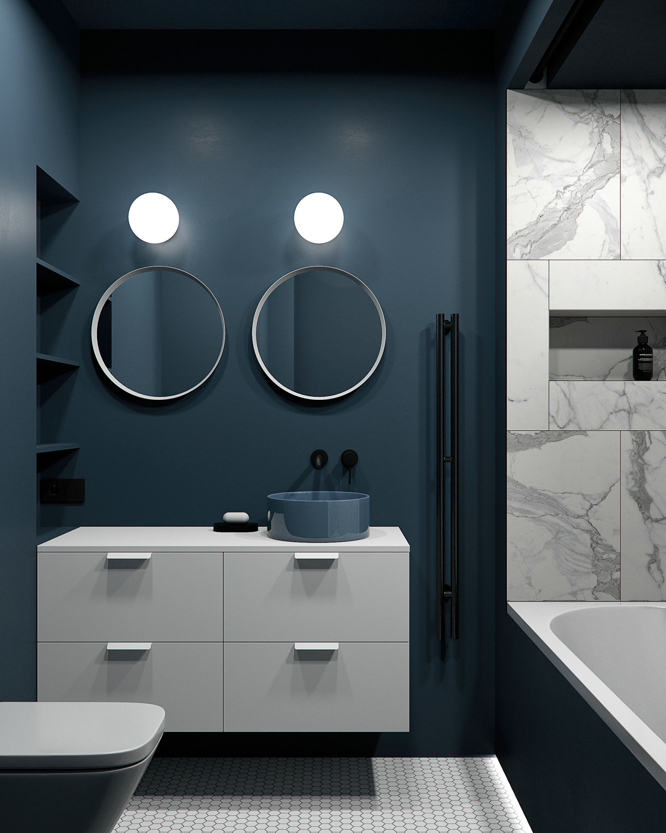 莫斯科 2019 舒适生活美学宅设计-18