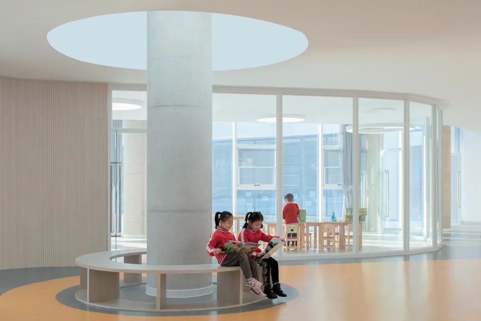 黄陵县新区幼儿园 | 自然开放的空间设计-70