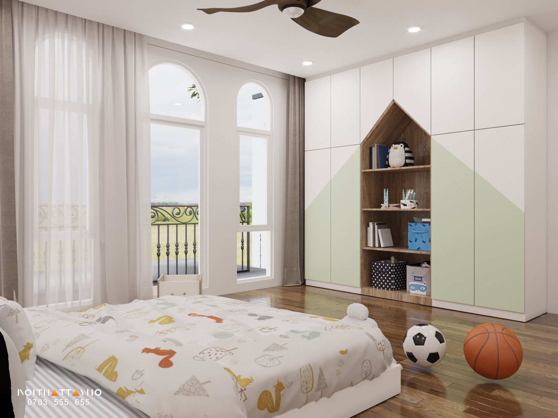 Indochine  Rustic 风格别墅室内设计丨越南河内丨Tay Ho 家具公司-31