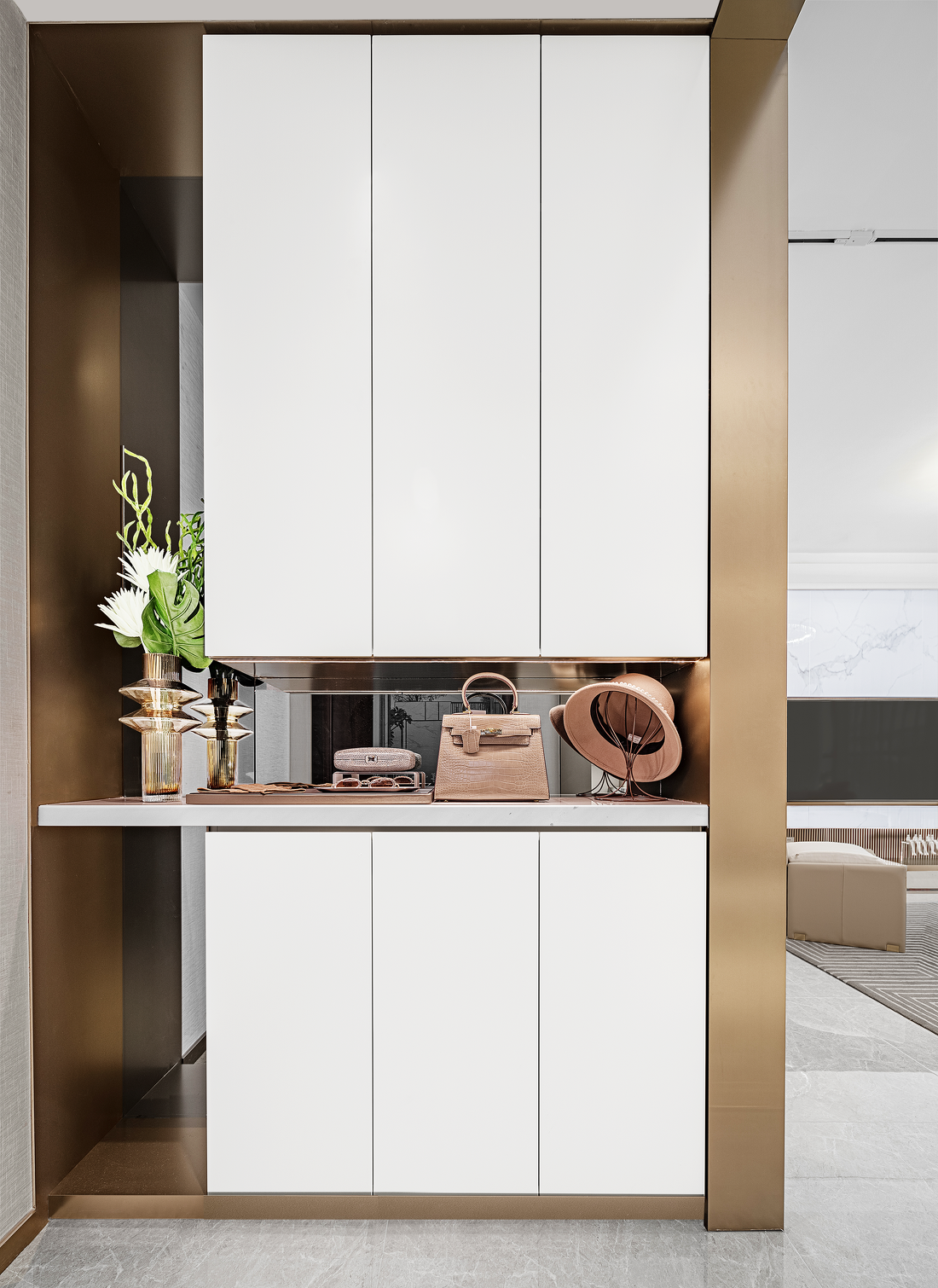 德沐设计打造合肥力高大发·君御天下现代人居空间-9