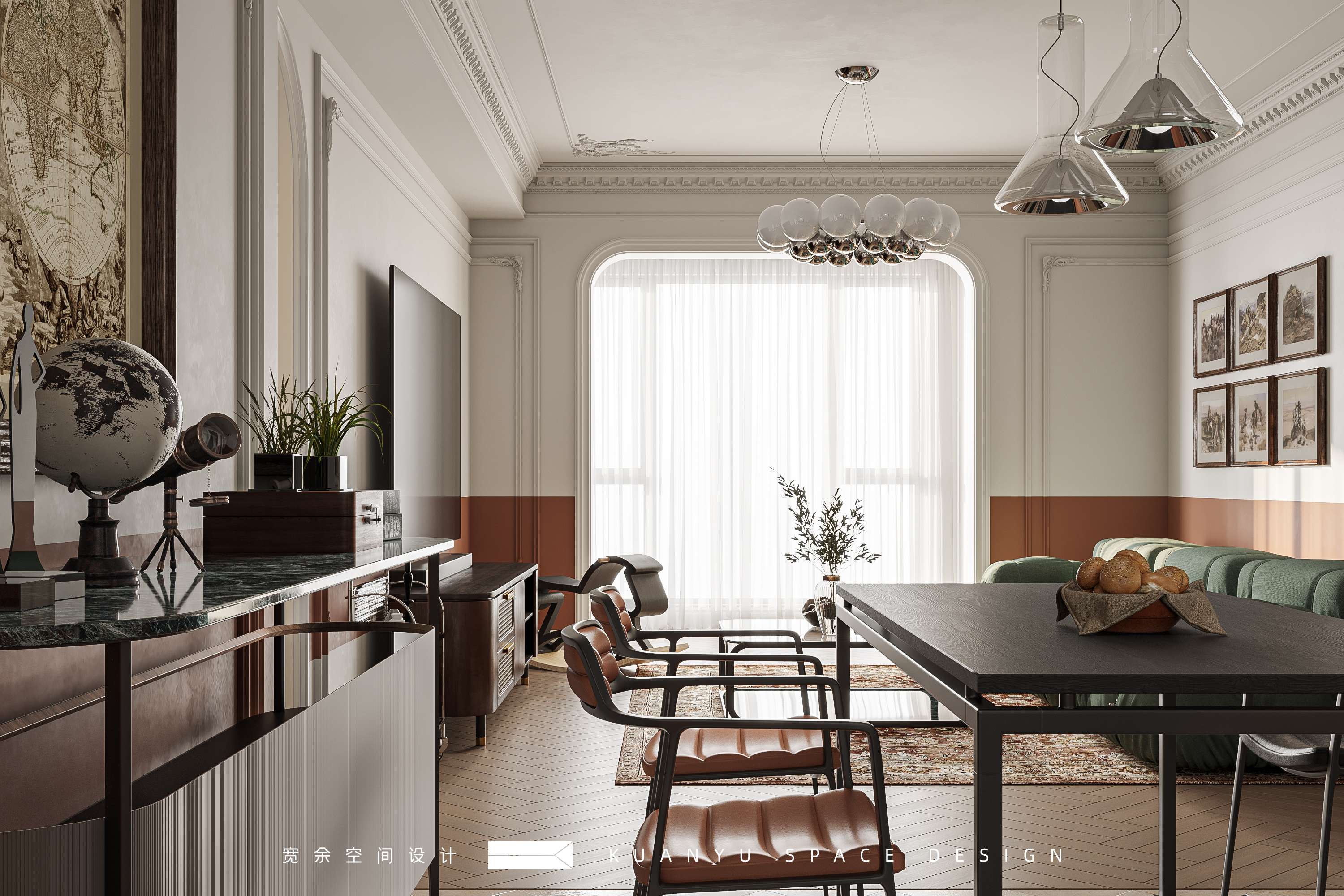 海华花园室内设计丨中国常州丨宽余空间-12