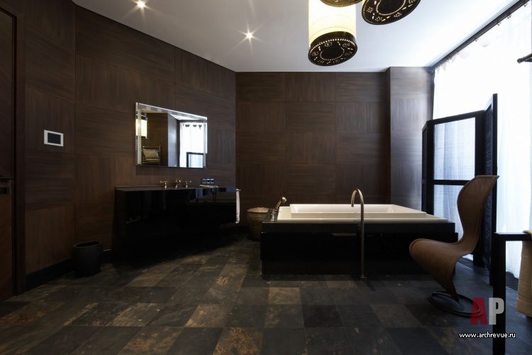 郊区现代风格住宅室内设计-56