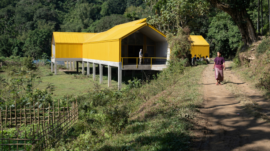 Jackfruit Processing Unit and Community Centre / atArchitecture-11
