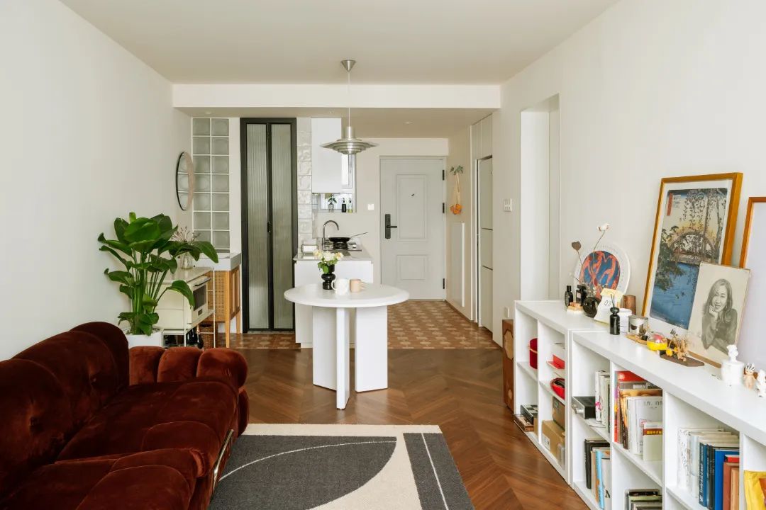 50㎡老破小逆袭 · 开放式布局++ 多功能空间,打造舒适独居小屋丨中国上海丨@李梦婕Maggie-38