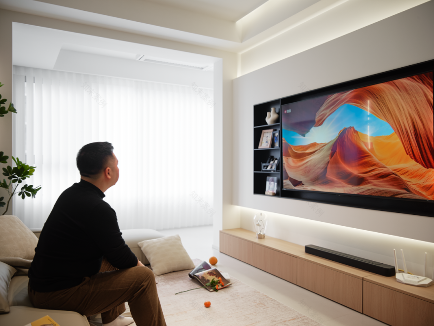 90平现代+原木奶油风家装丨中国闵行丨上海欧碧雅空间设计-13