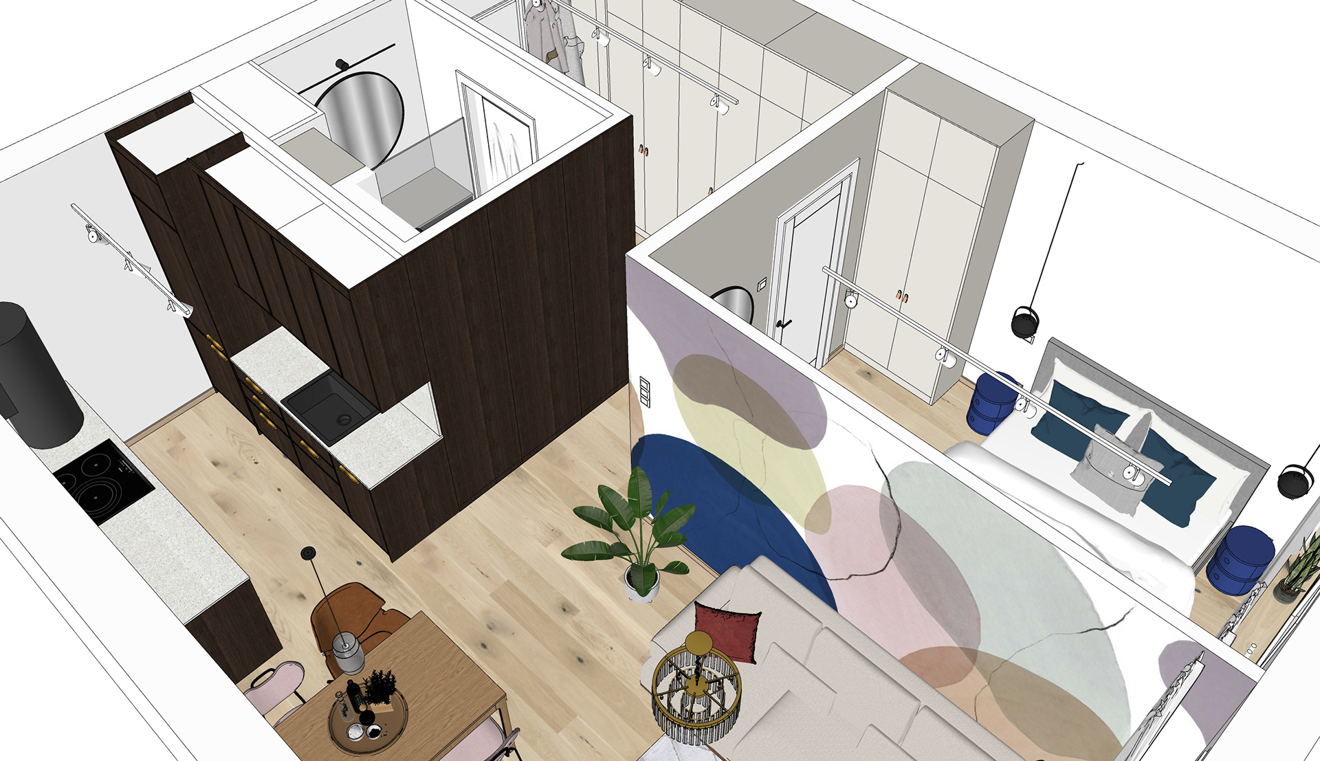 Útulný panelový byt, Praha 8-5