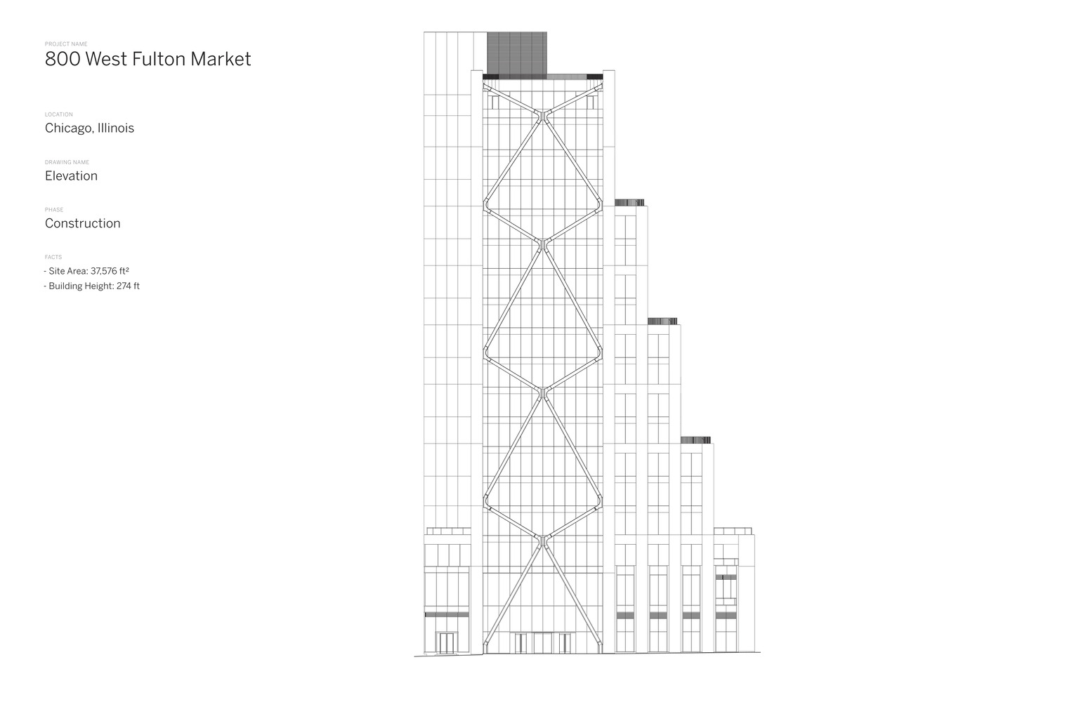 芝加哥 800 Fulton Market 综合体丨美国芝加哥丨Skidmore,Owings & Merrill-30