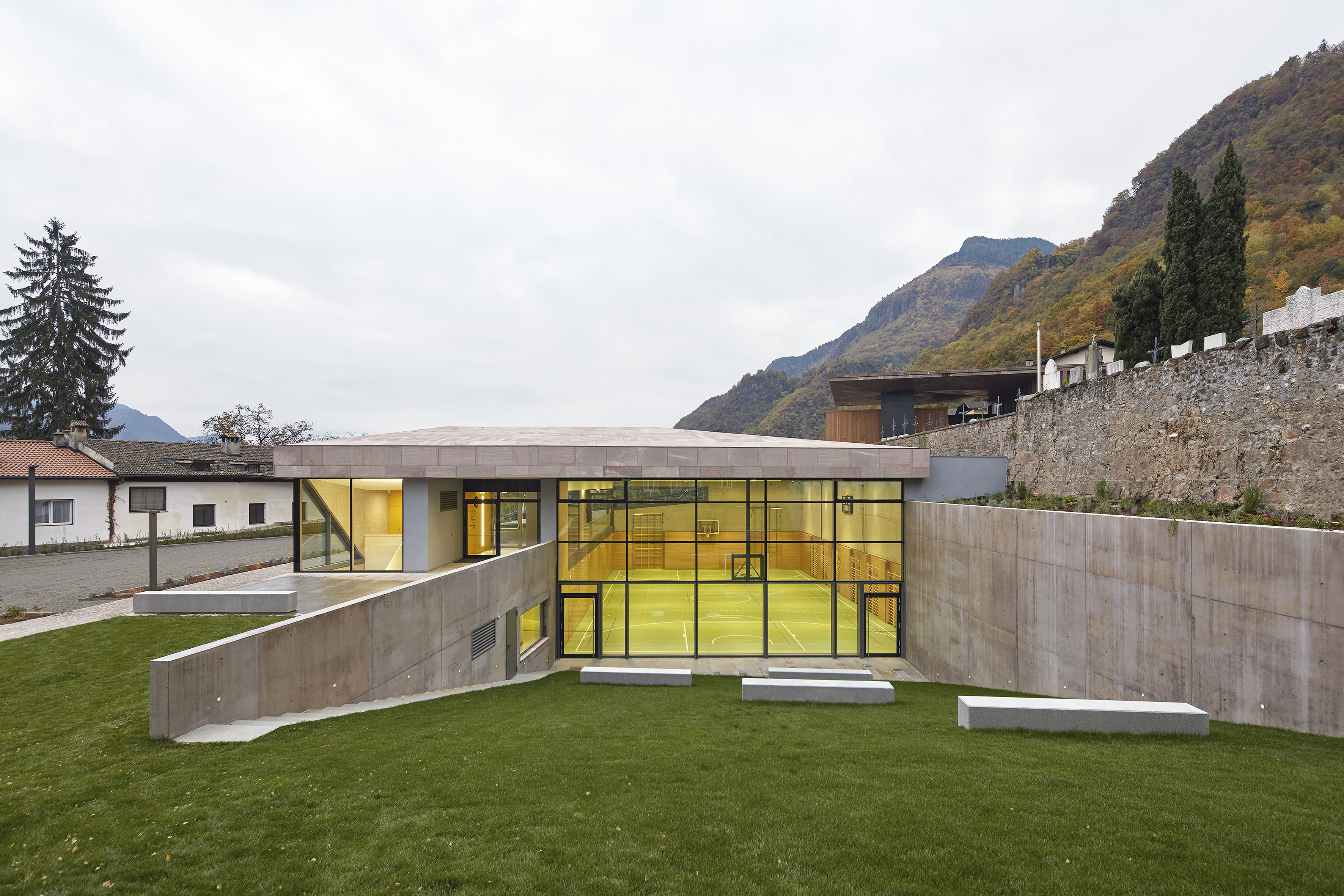 意大利乡村校园综合体，公共空间与私密空间的完美融合-38