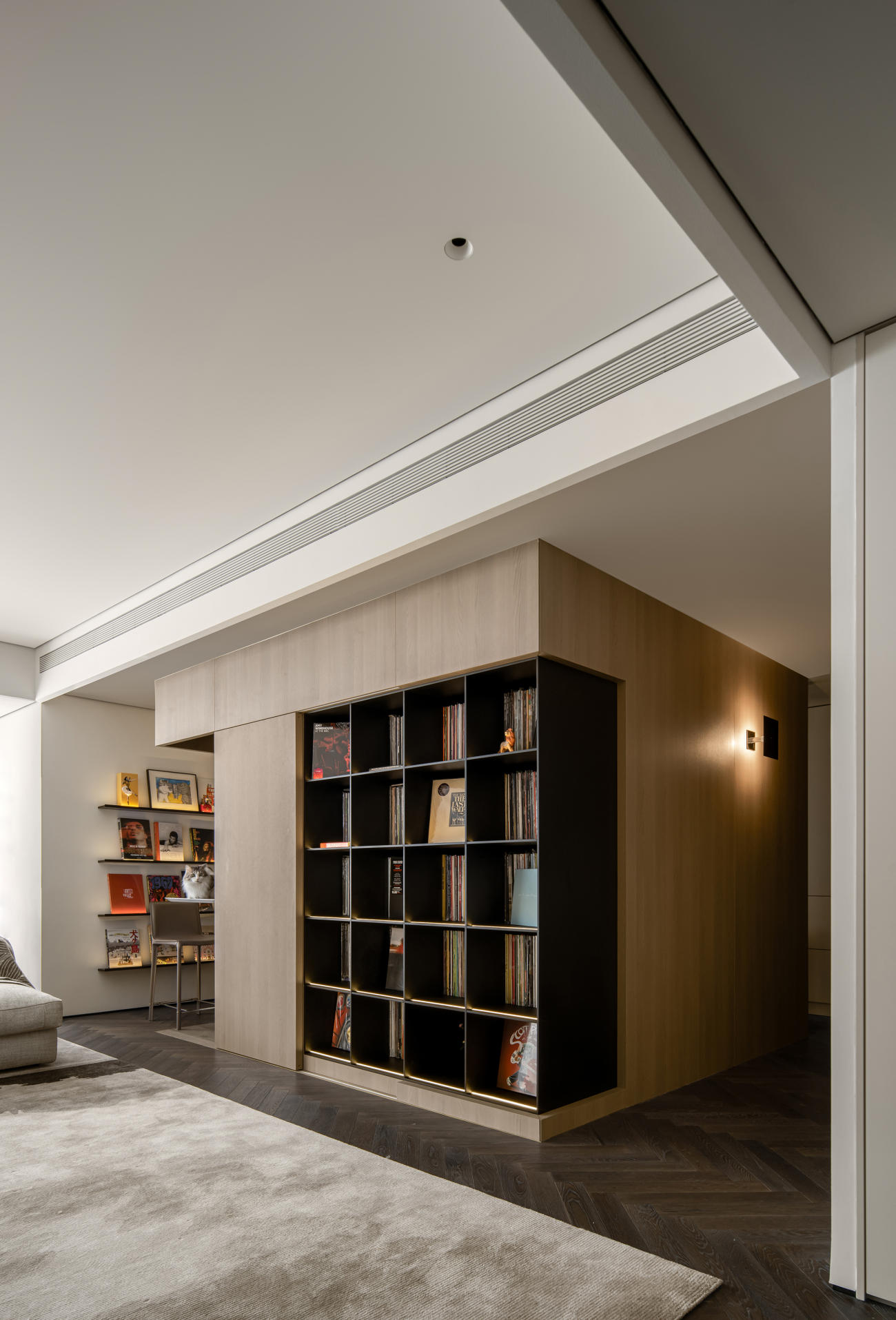 黑胶,乐高与猫之家丨中国上海丨KWSD境物设计-8