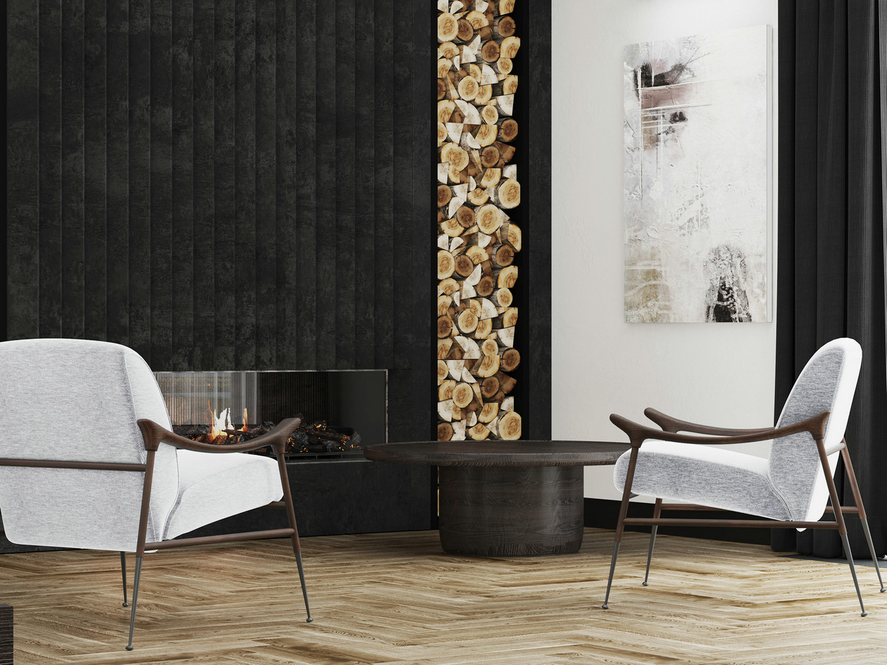 高级黑色系公寓设计-4