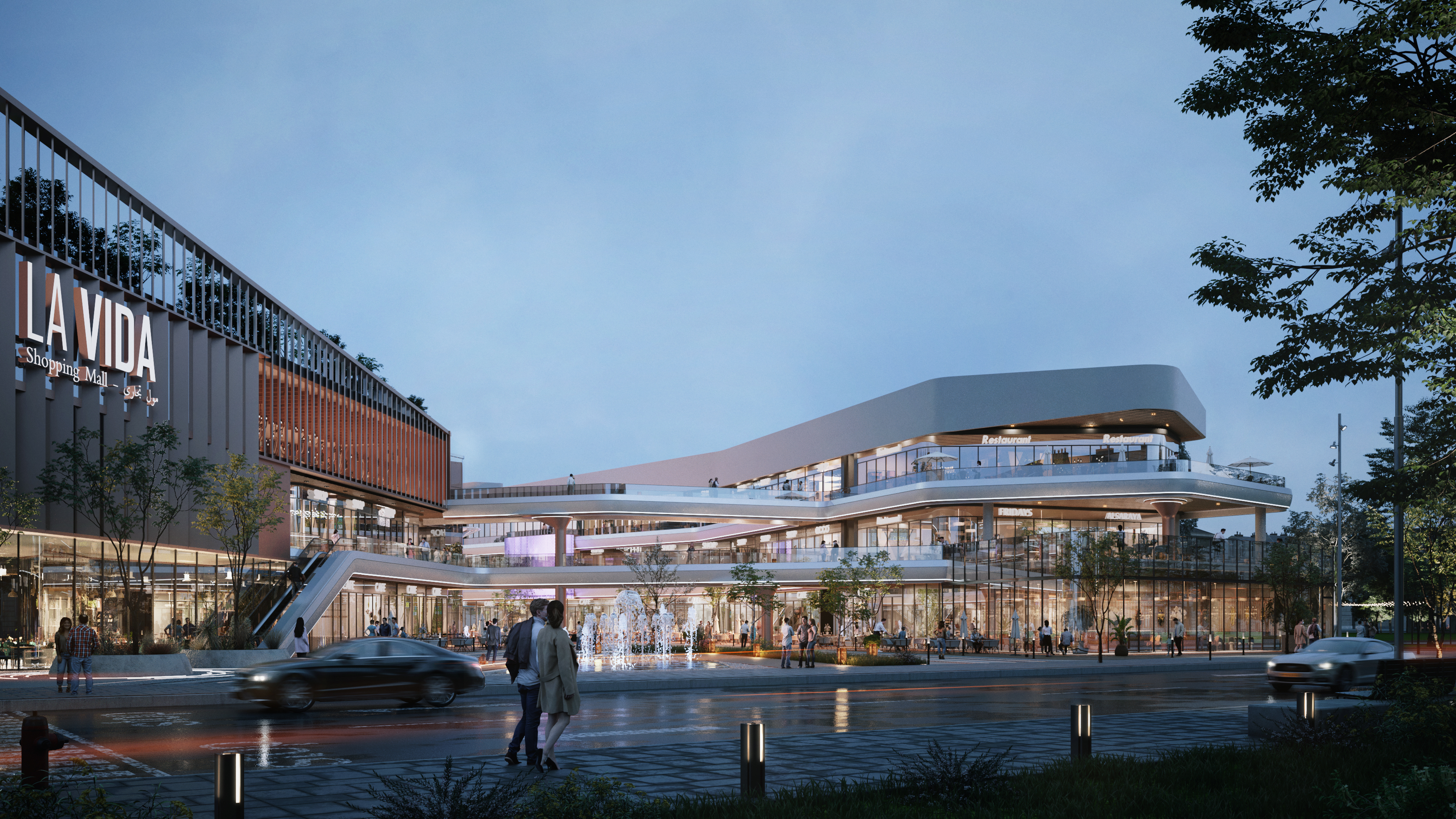 拉维达购物中心丨埃及丨MOD+Partners-9