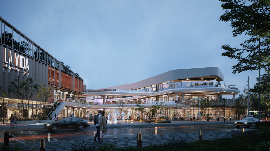 拉维达购物中心丨埃及丨MOD+Partners-9