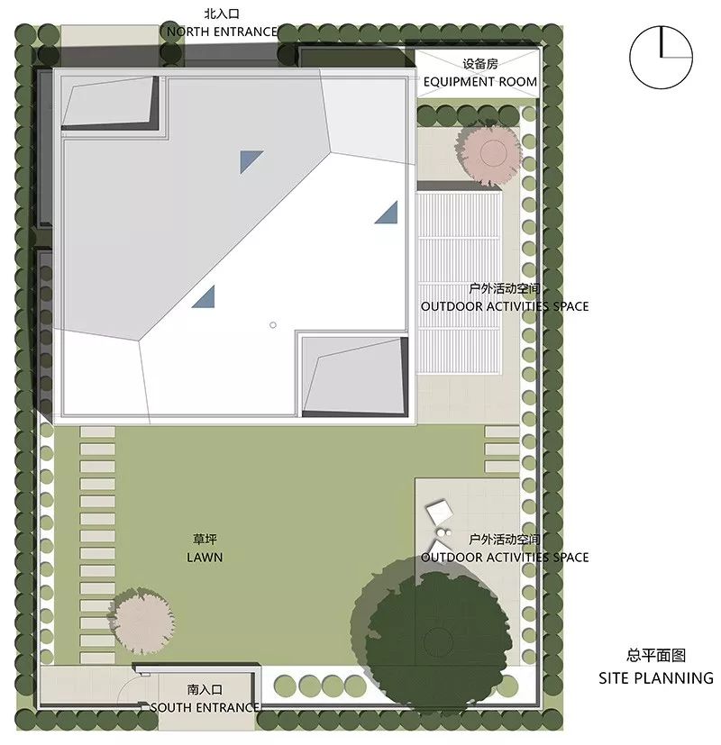 150 万打造现代极简别墅，滑梯藏匿童趣空间-13