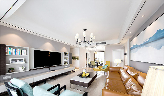 120㎡现代风格住宅  深圳上品设计-10