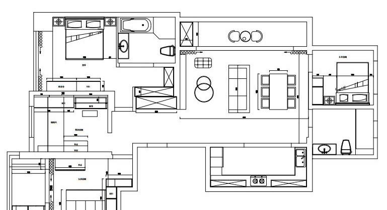 朴森全案设计丨平层丨超棒采光+开放空间，高级从简约开始-2