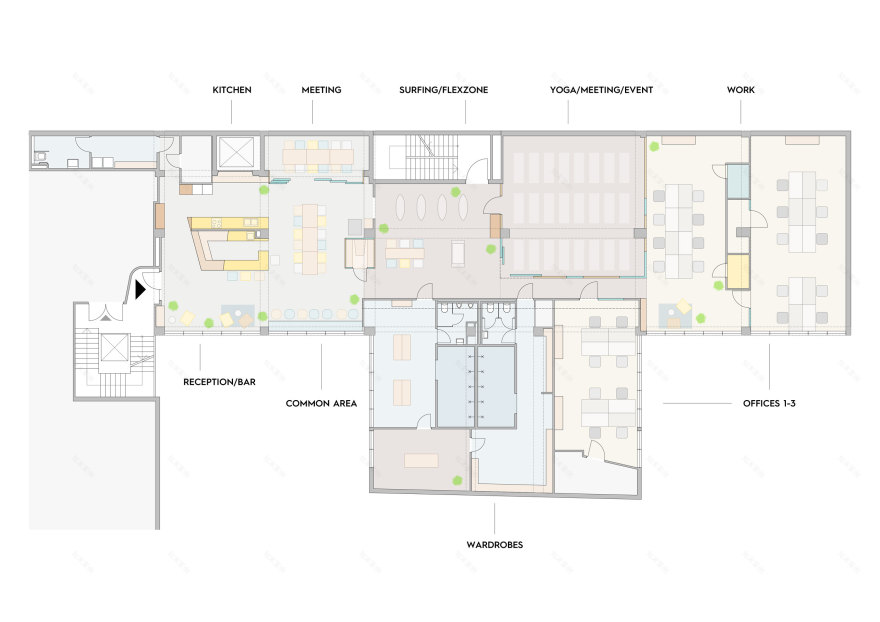 脑体结合,创新共享办公空间-25