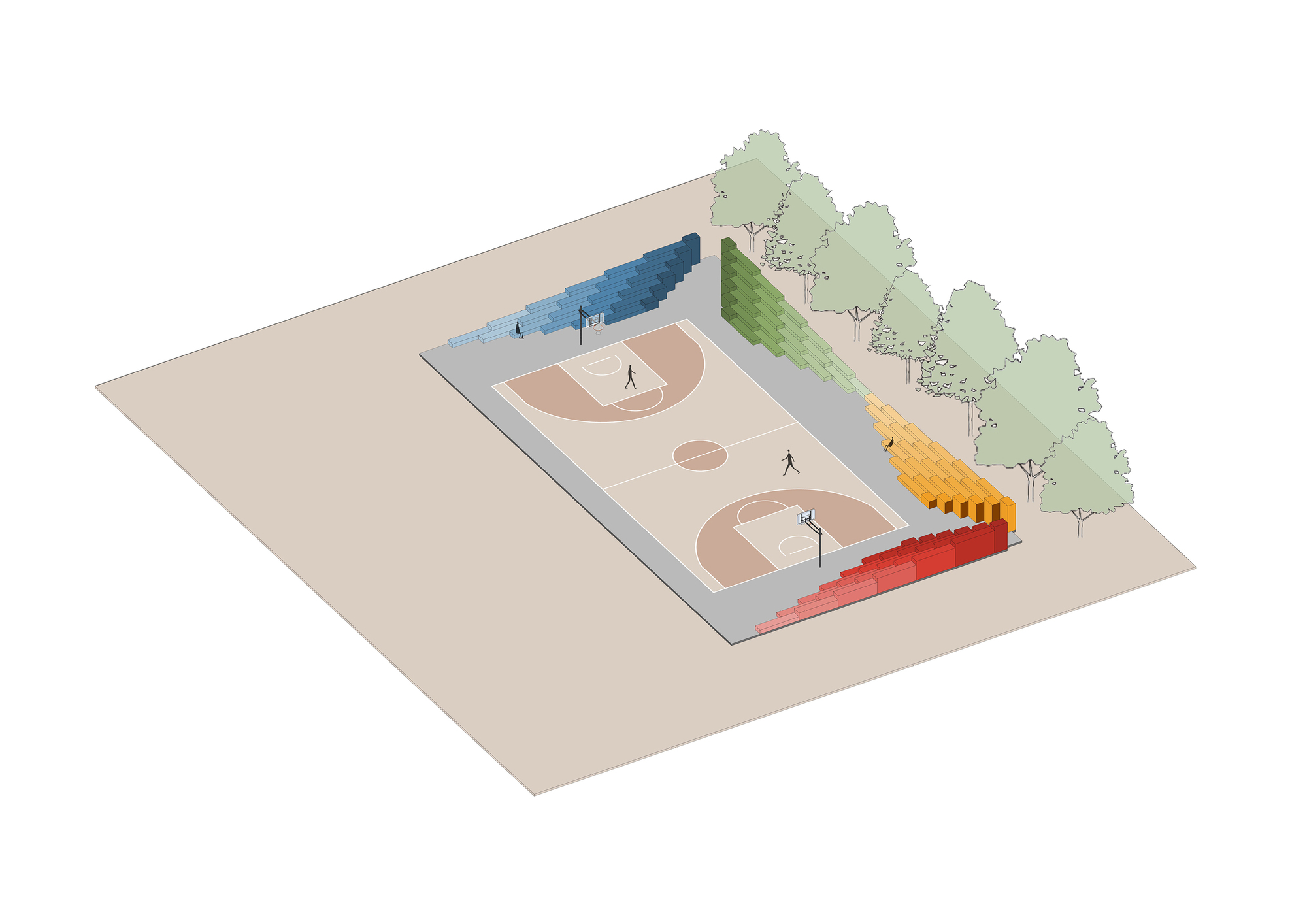 圣玛丽学校多功能球场丨印度丨playball studio-13