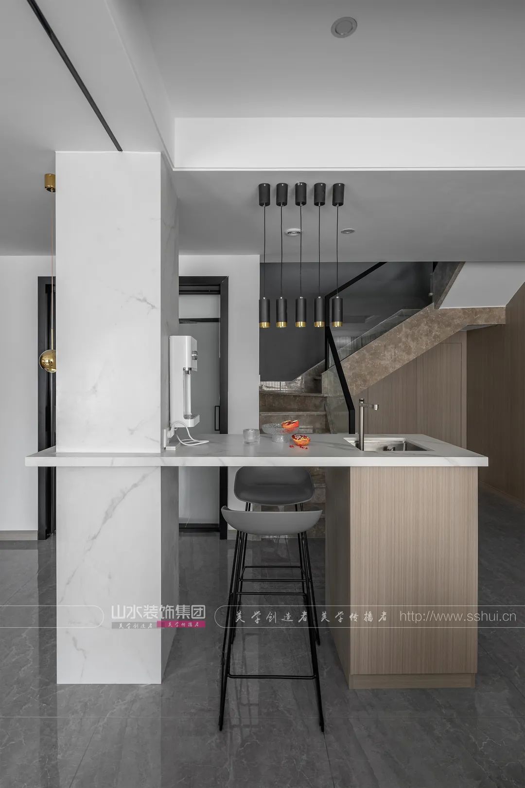 悦湖山院现代家居设计丨洪尧-32