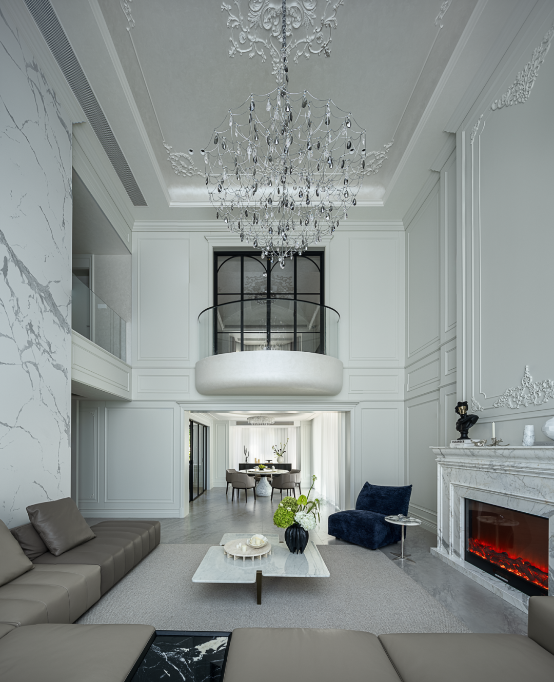 邂逅浪漫与奢华丨中国宁波丨宁波梵悦空间设计-17