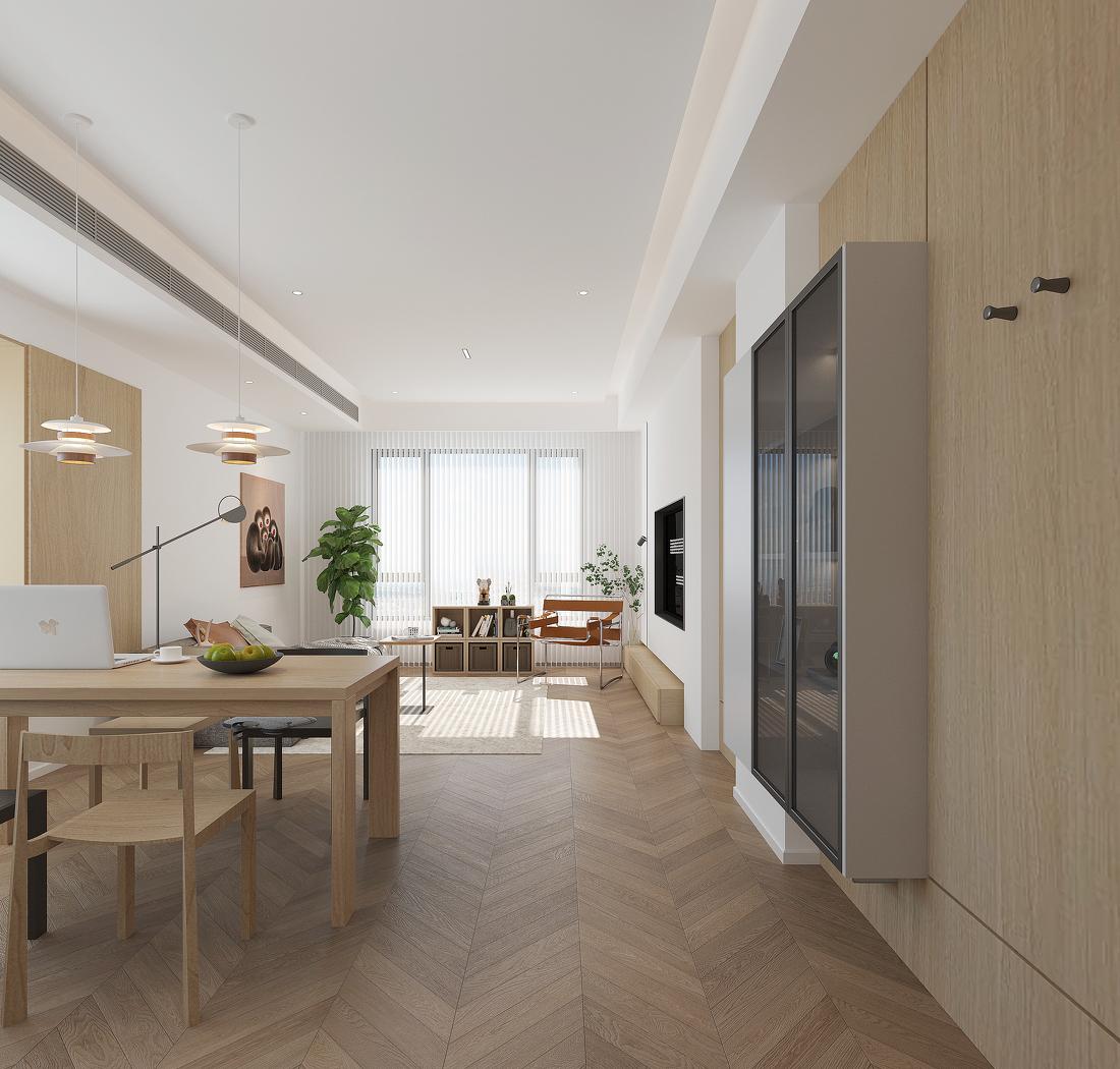 北京泰禾金府大院现代极简主卧设计丨中国北京-3