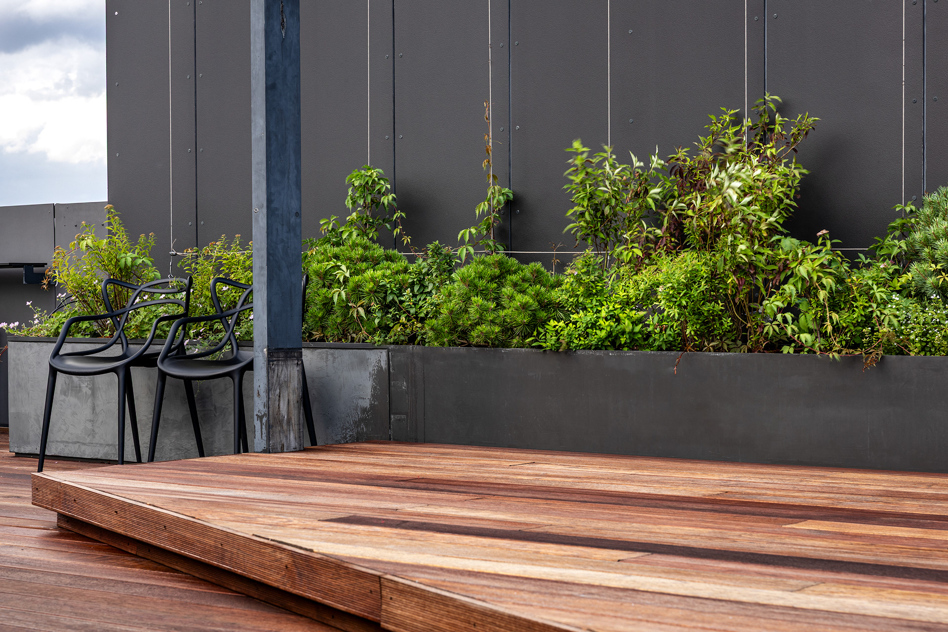 PRIVATE RESTAURANT TERRACE "Place 11" GARDEN DESIGN.-12