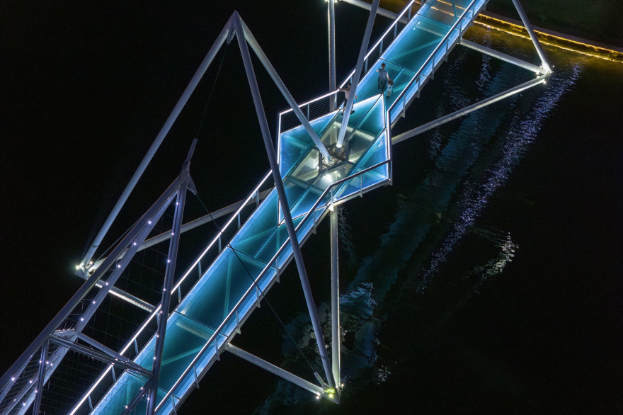 麓湖伊甸岛步行桥丨中国成都丨unarchitecte-69