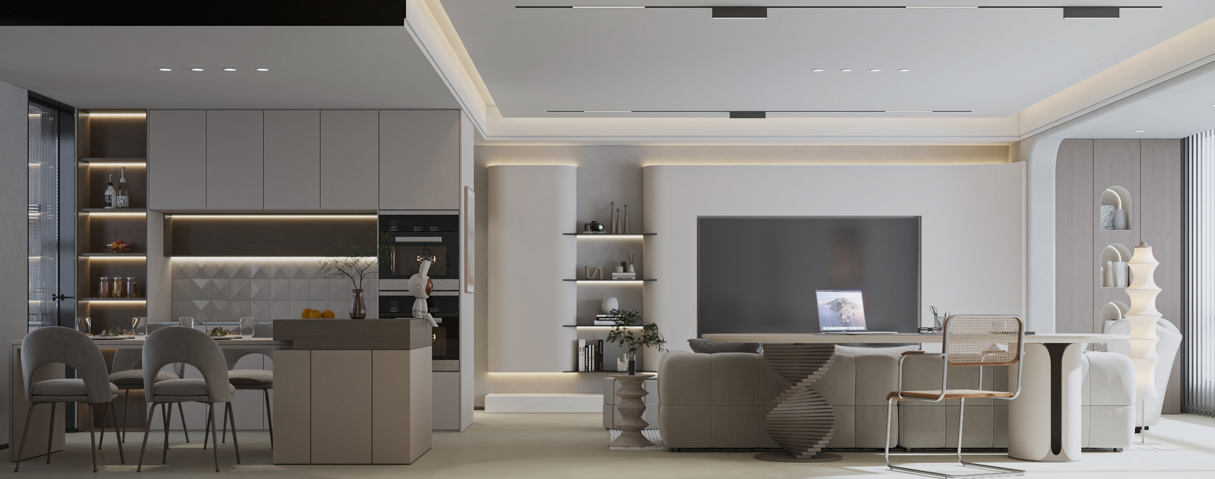 沈阳华发中东首府143平样板间-1