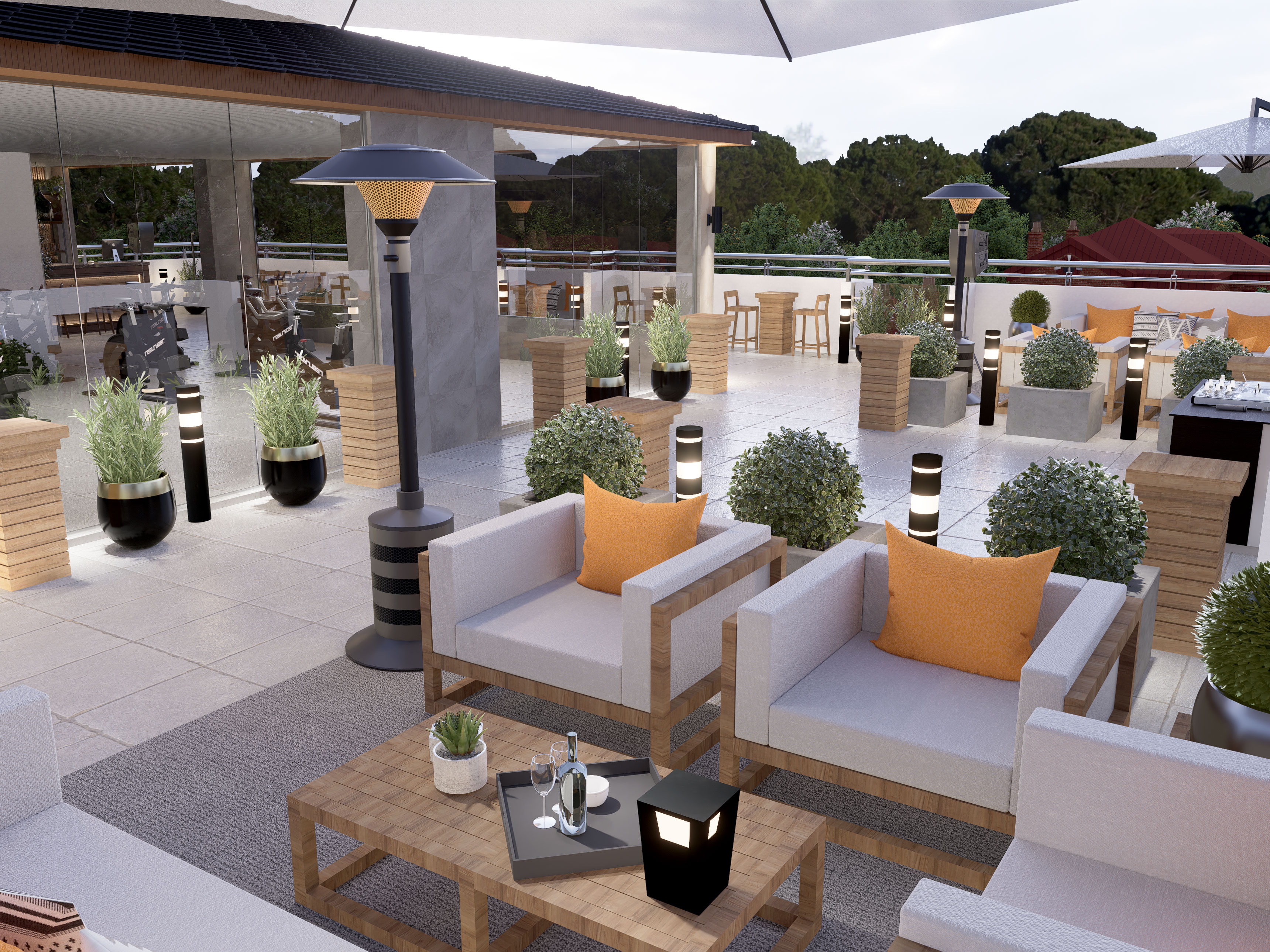 Roof Top Bar Design-27