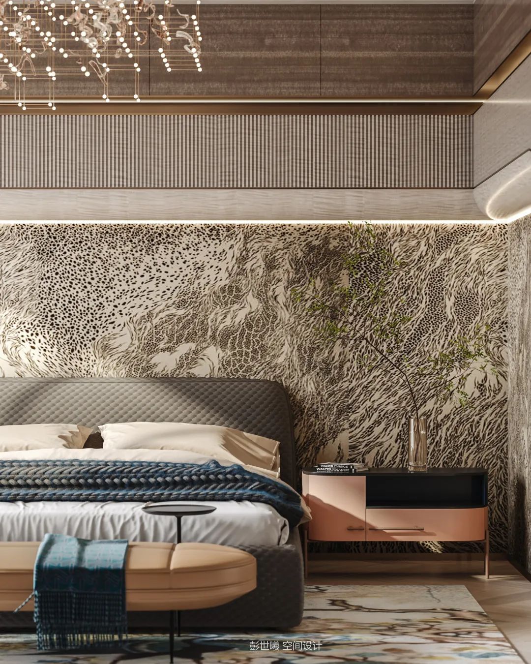 东晖·龙悦湾 · 现代轻奢风格的精致室内设计丨中国杭州丨彭世曦空间设计-116