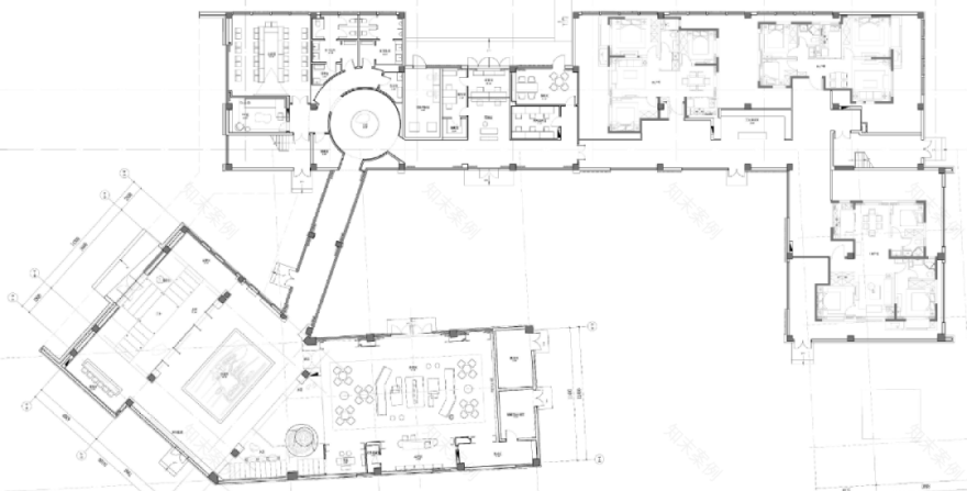 大朴设计 | 大连大华·公园世家售楼处,现代东方艺术美学空间-97