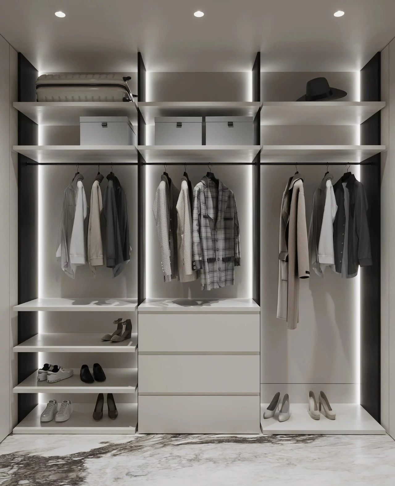 经典莫斯科住宅丨俄罗斯莫斯科丨BELOUSOVA INTERIOR DESIGN-99