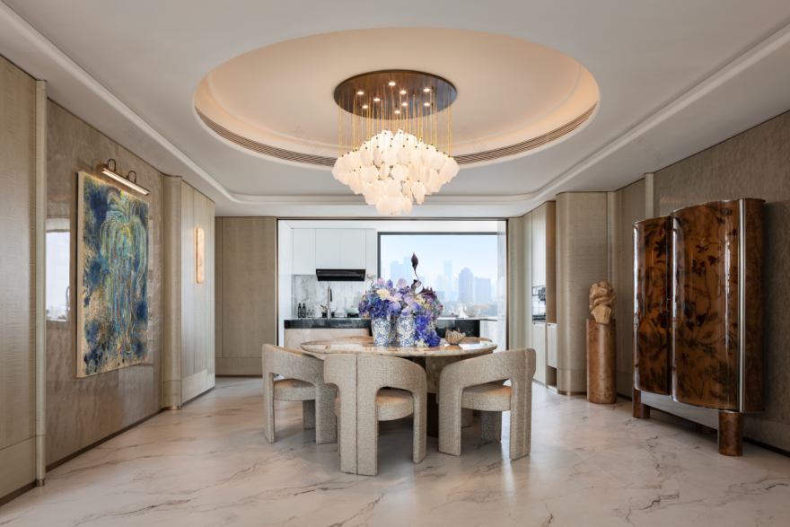 扬州中海・九樾院子209中叠户型丨中国扬州丨华奕设计(HuaYi Design)-43