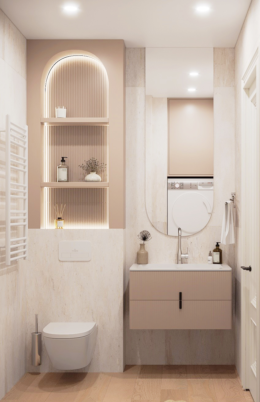 Apartment design for a large family-22