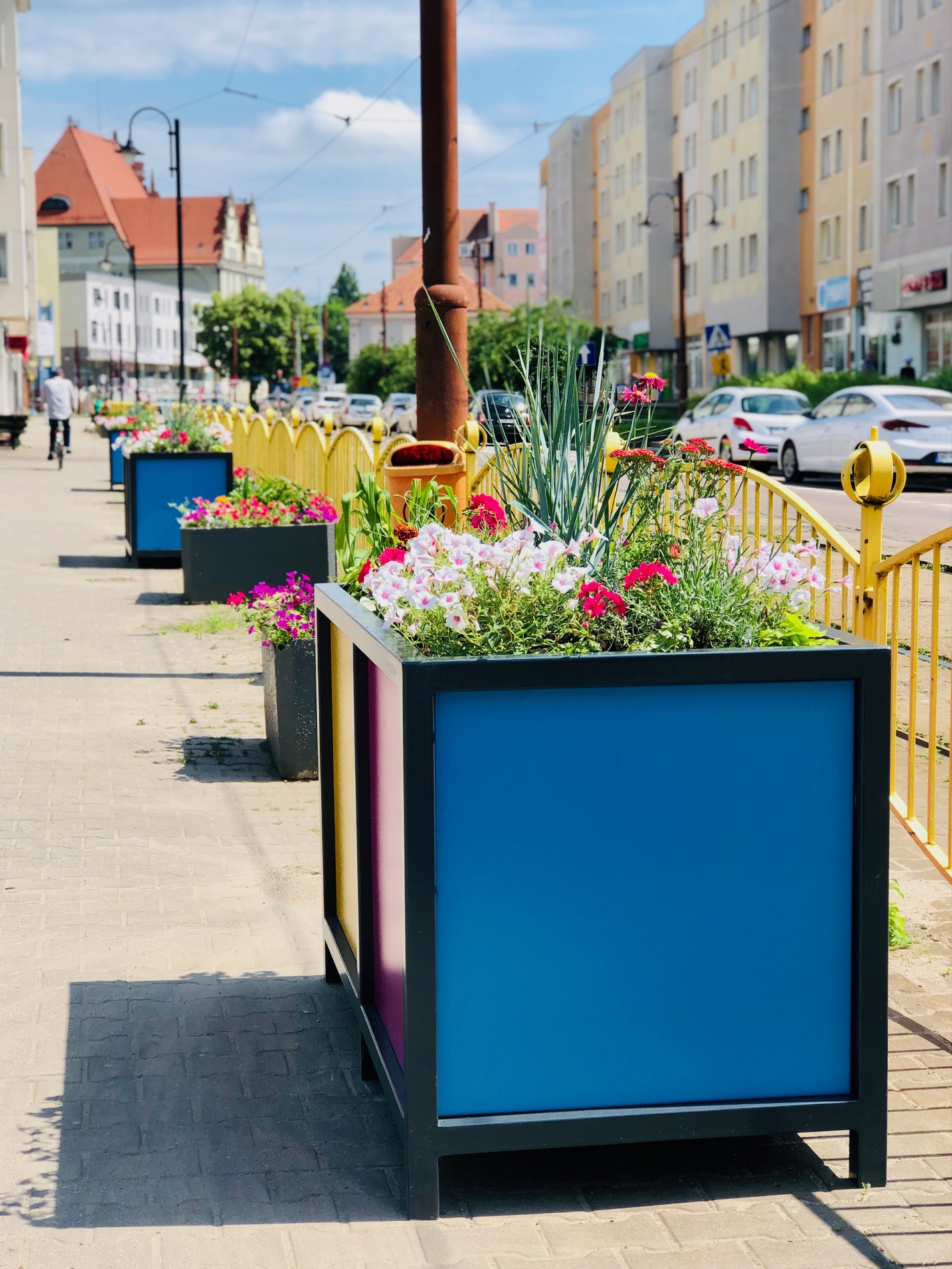 Elbląg新大型花盆公共空间增色项目丨波兰埃尔布隆格-17