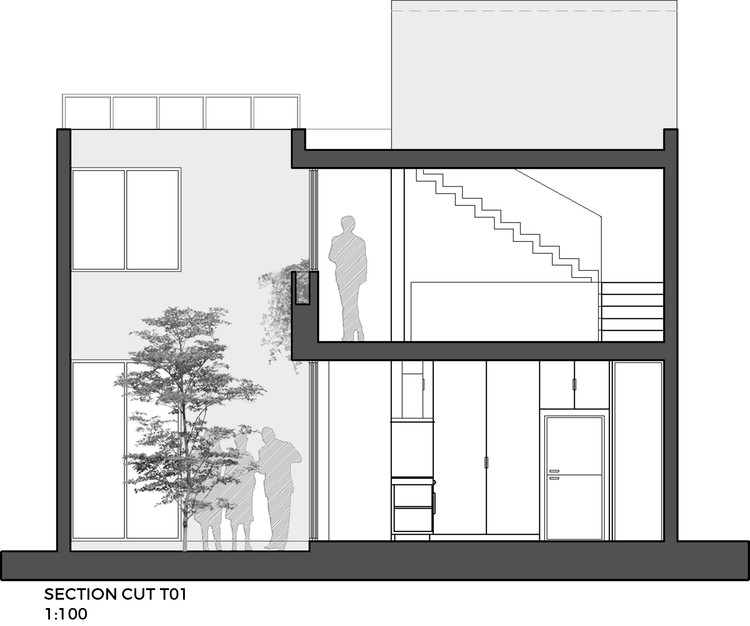 墨西哥双独栋住宅的“庭院”设计-18