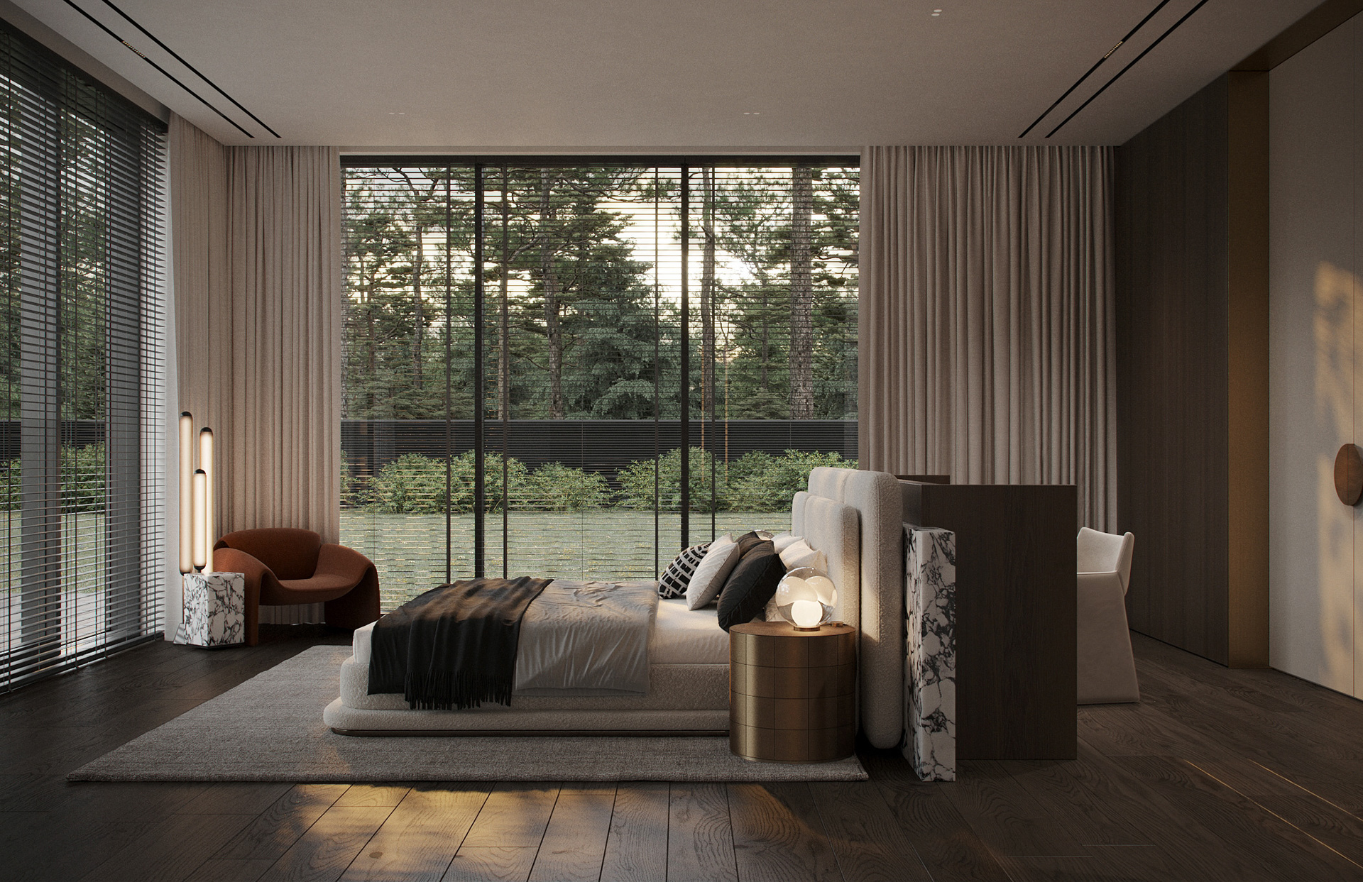 620平 别墅空间设计，简约舒适！-20