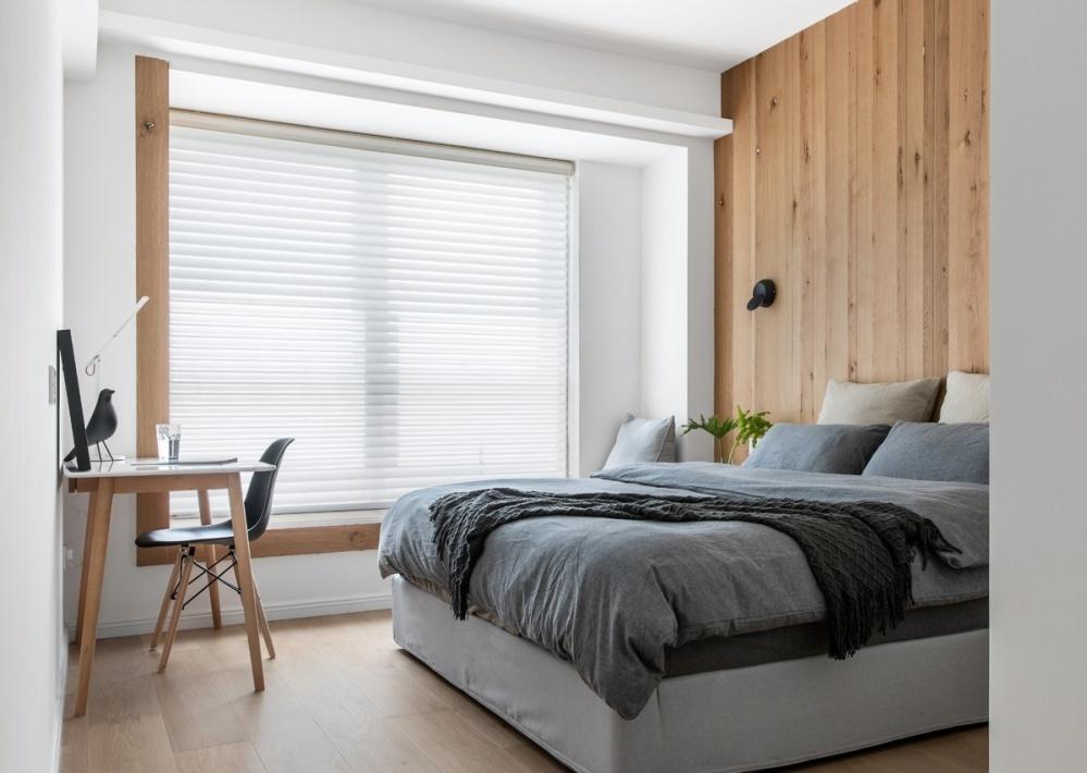 菲拉设计丨平层北欧休闲风，原木元素打造舒适空间-12