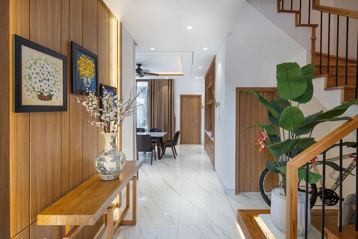 现代绿色环保的越南 Step House 设计-17