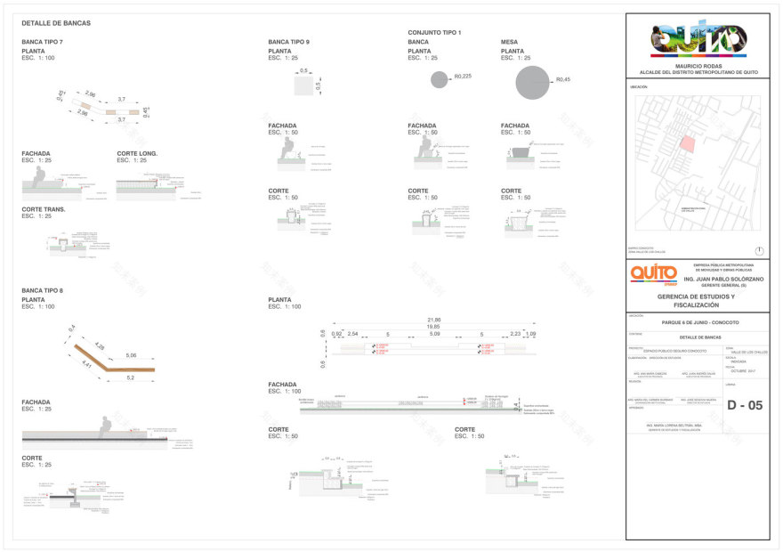 厄瓜多尔 6 月 6 日公园 | 社区参与的环境改造项目-97