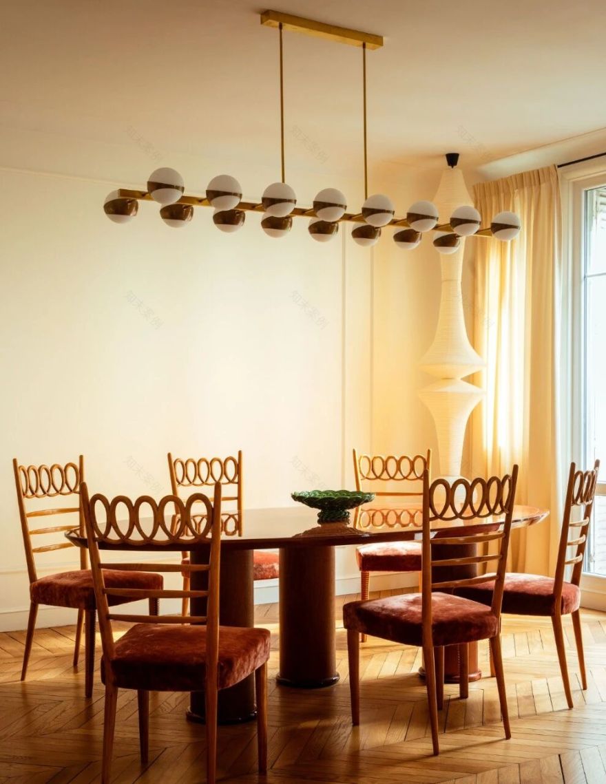 Appartement Montmartre丨艺术融入日常生活·现代与复古的巴黎优雅居所-9