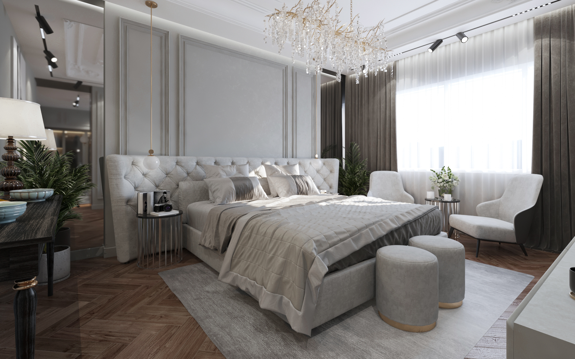 新开罗主卧室丨埃及开罗-4