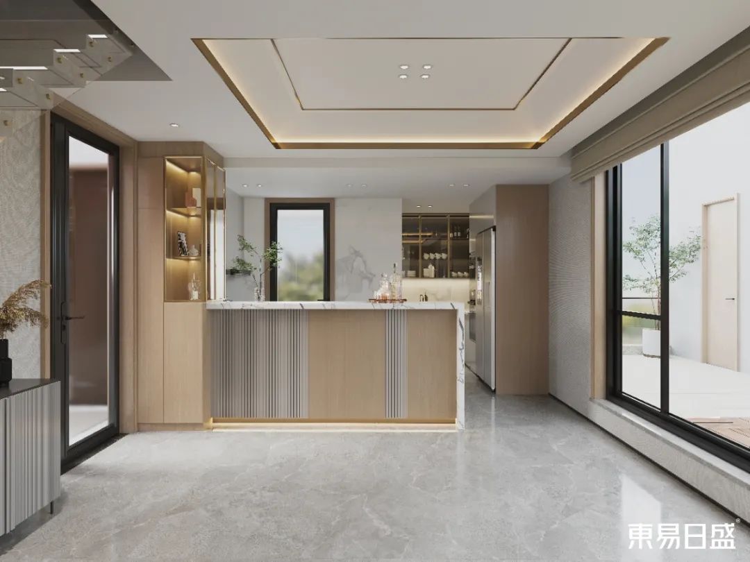 【案例】鸡鸣狗吠、袅袅炊烟，这274㎡别墅足以回归乡野生活~-115