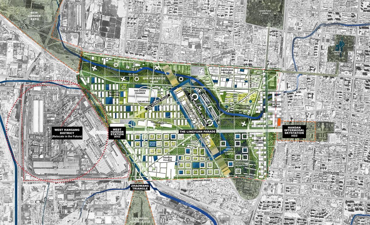 邯郸绿色城市宣言丨中国河北丨多米尼克·佩罗建筑事务所-26