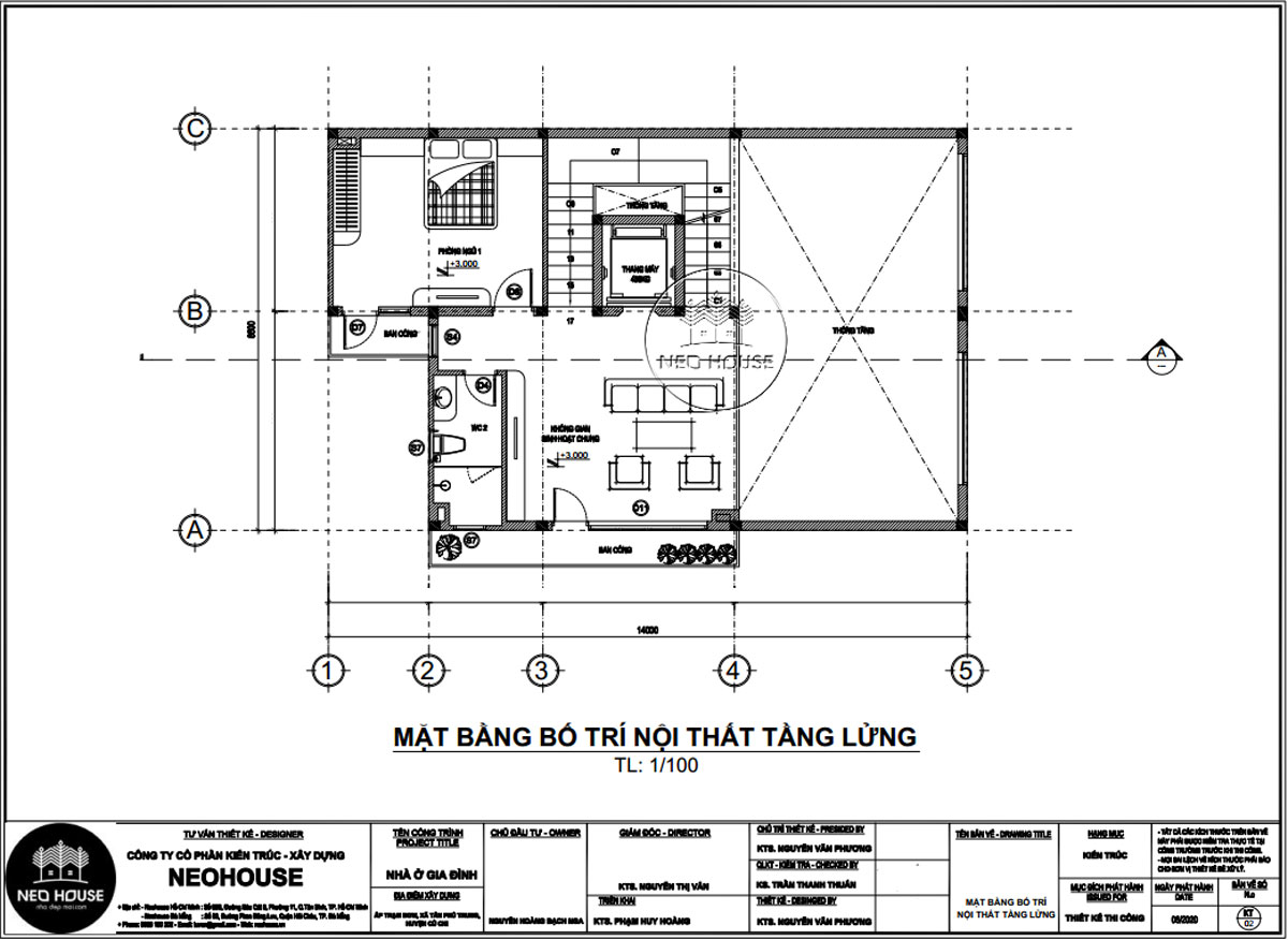 9·14m 四层现代简约办公空间丨越南胡志明市-14