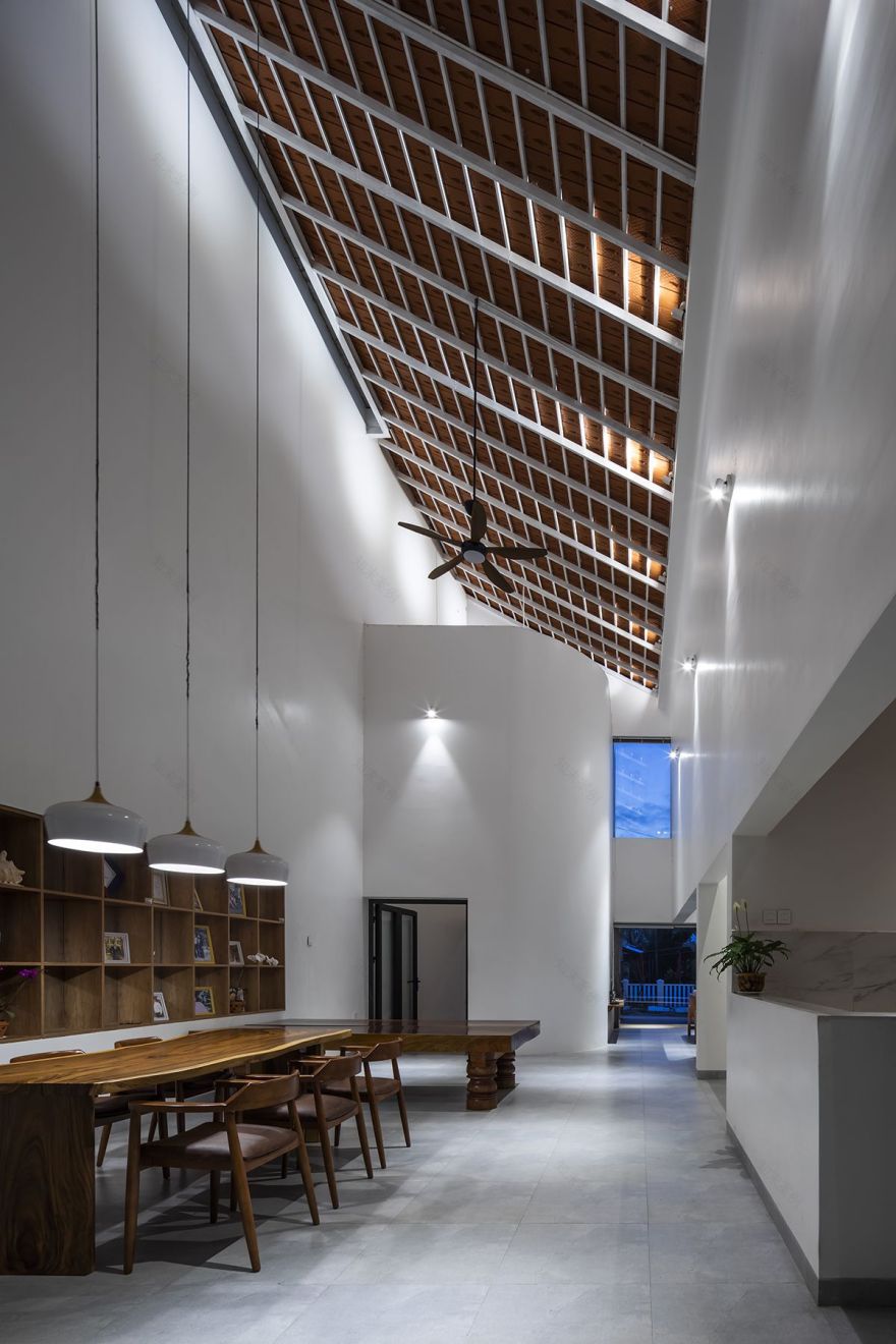 现代与传统交融的越南 Quảng Ngãi House-52