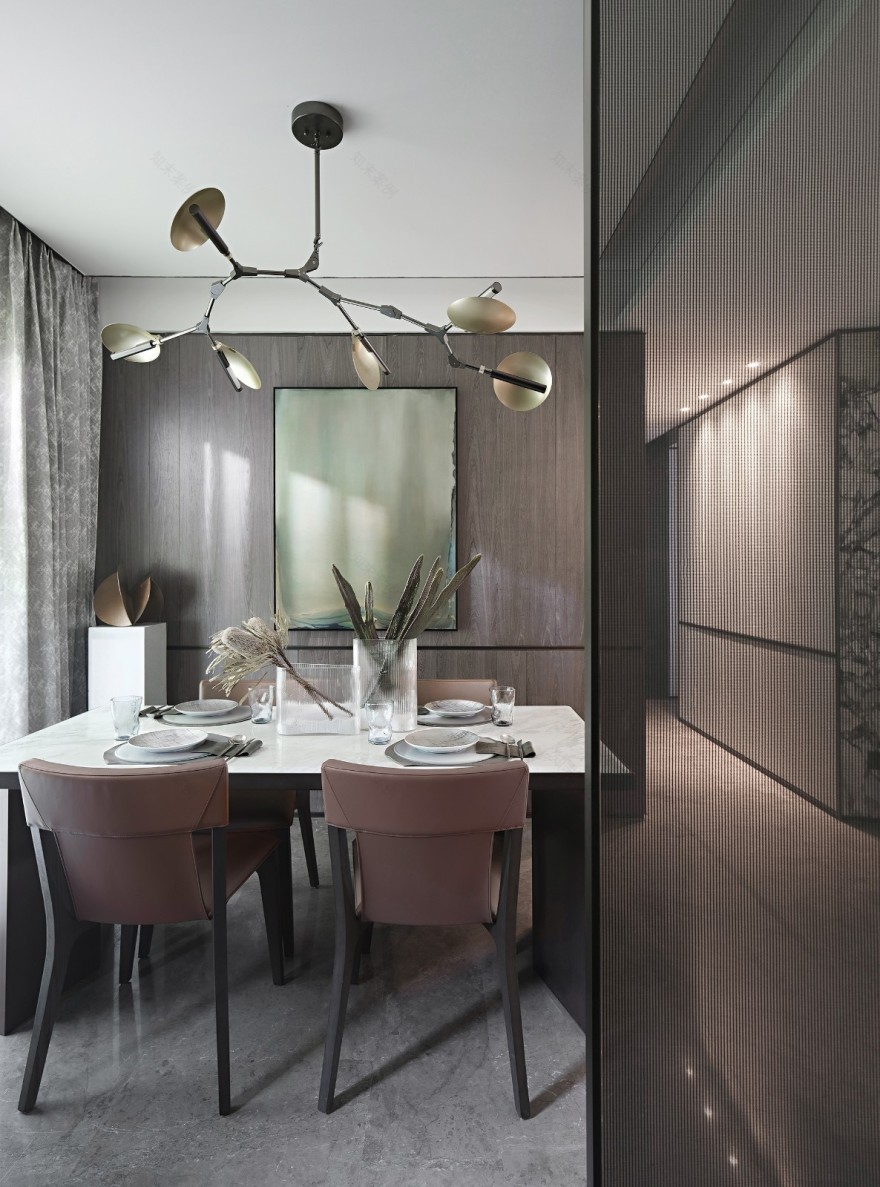 121㎡与97㎡低奢风样板间,摩登大方又不失浪漫! INNEST意巢设计-16