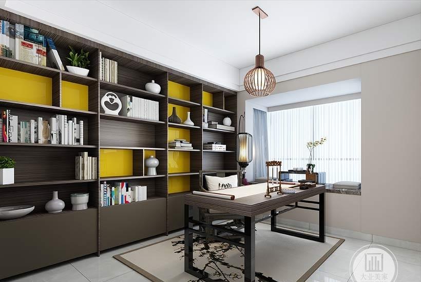 恒大御景半岛132平新中式装修案例-8